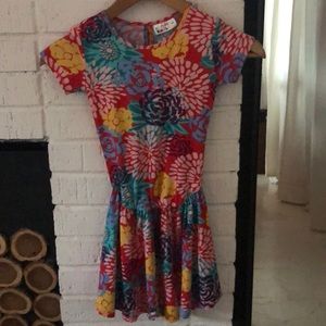 Dot dot smile floral dress